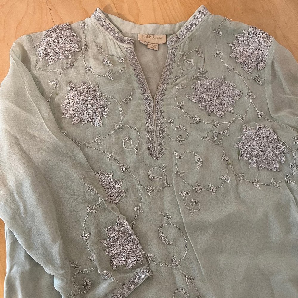 Mohit Kapur Kurta in Georgette Chiffon